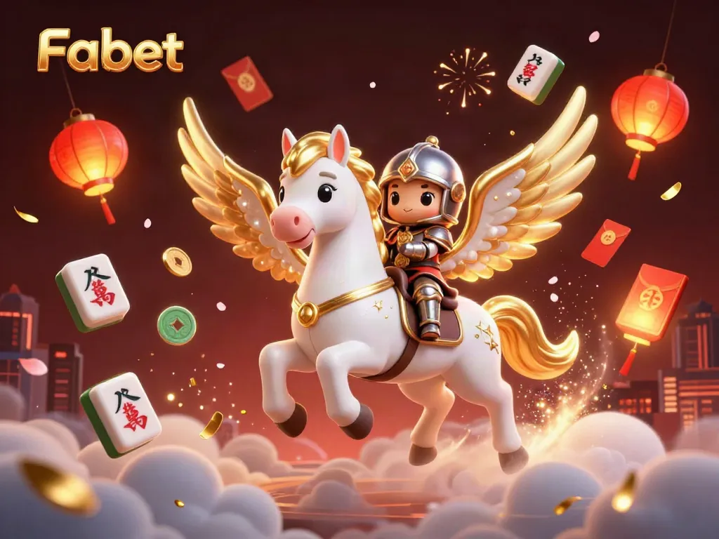 Fabet invites players to explore thrilling gaming opportunities with energetic 3D visuals.