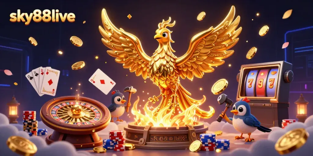 Experience thrilling wins at sky88live with dynamic casino elements and vibrant visuals.