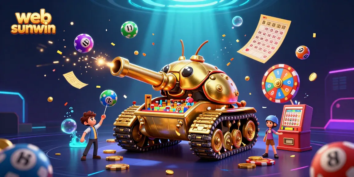 Play exciting games and win big with web sunwin's vibrant casino experience in a stunning 3D scene.