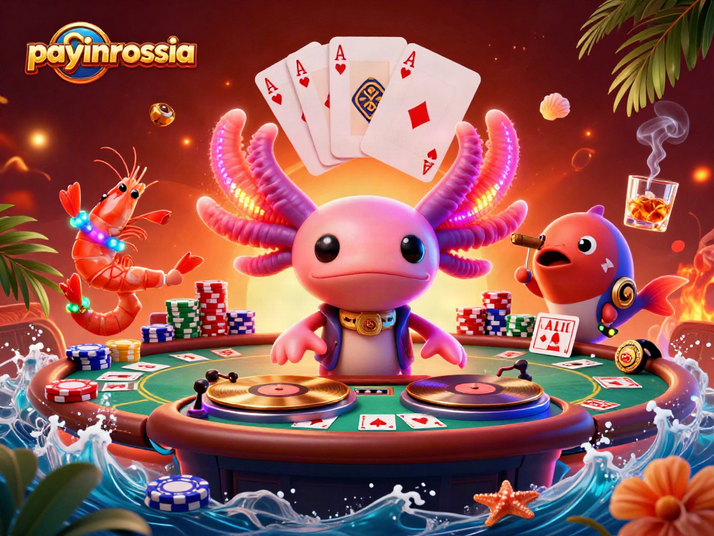 Efforcez-vous de gagner avec payinrussia, une scène colorée de jeu dynamique et engageante.