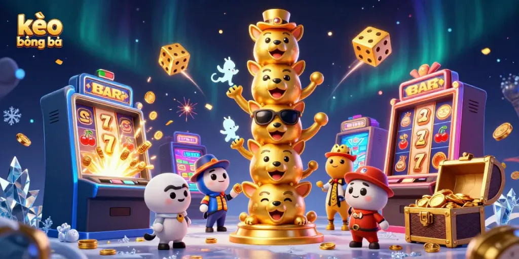 Engage in thrilling kèo bóng đá with vibrant casino imagery showcasing excitement and ample opportunities.