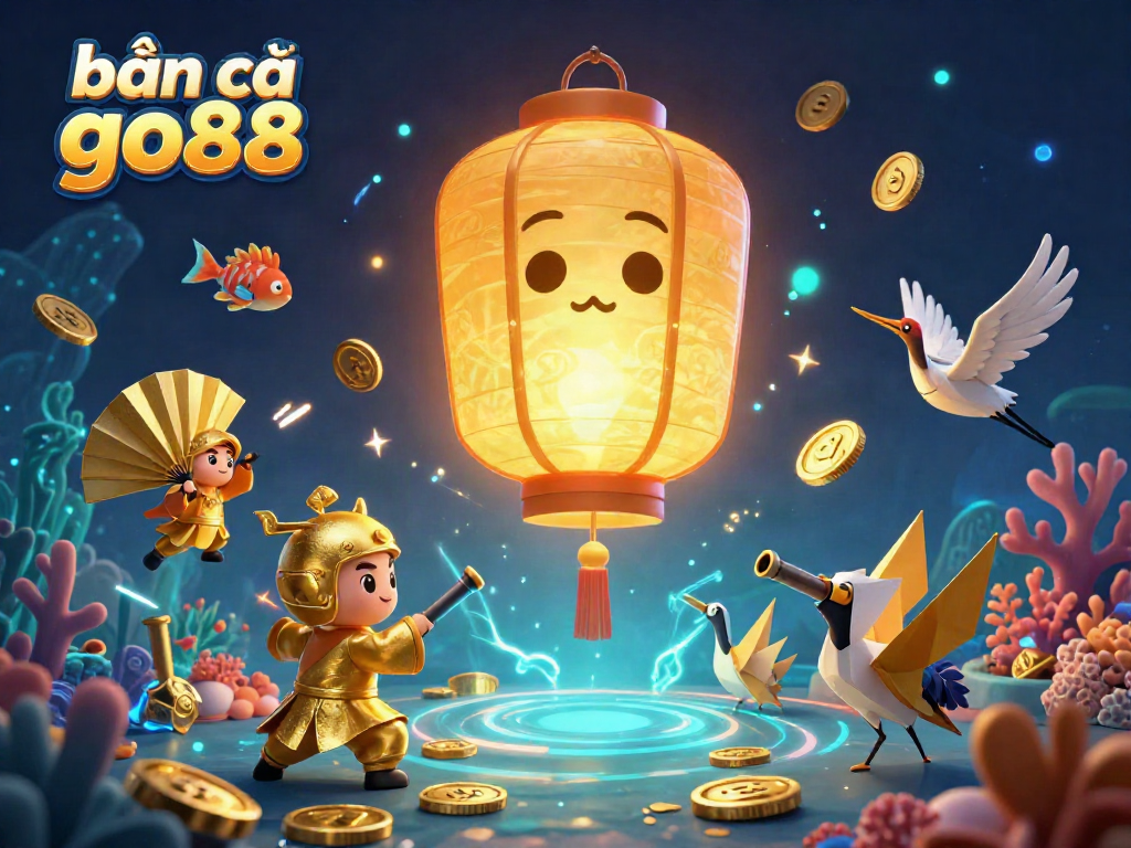 Engage in the thrilling action of bắn cá go88 with dynamic sea creatures and vibrant underwater casino elements.