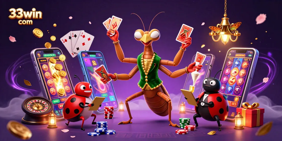 Engage with thrilling games at 33win com featuring colorful slots, charismatic dealers, and vibrant casino energy.