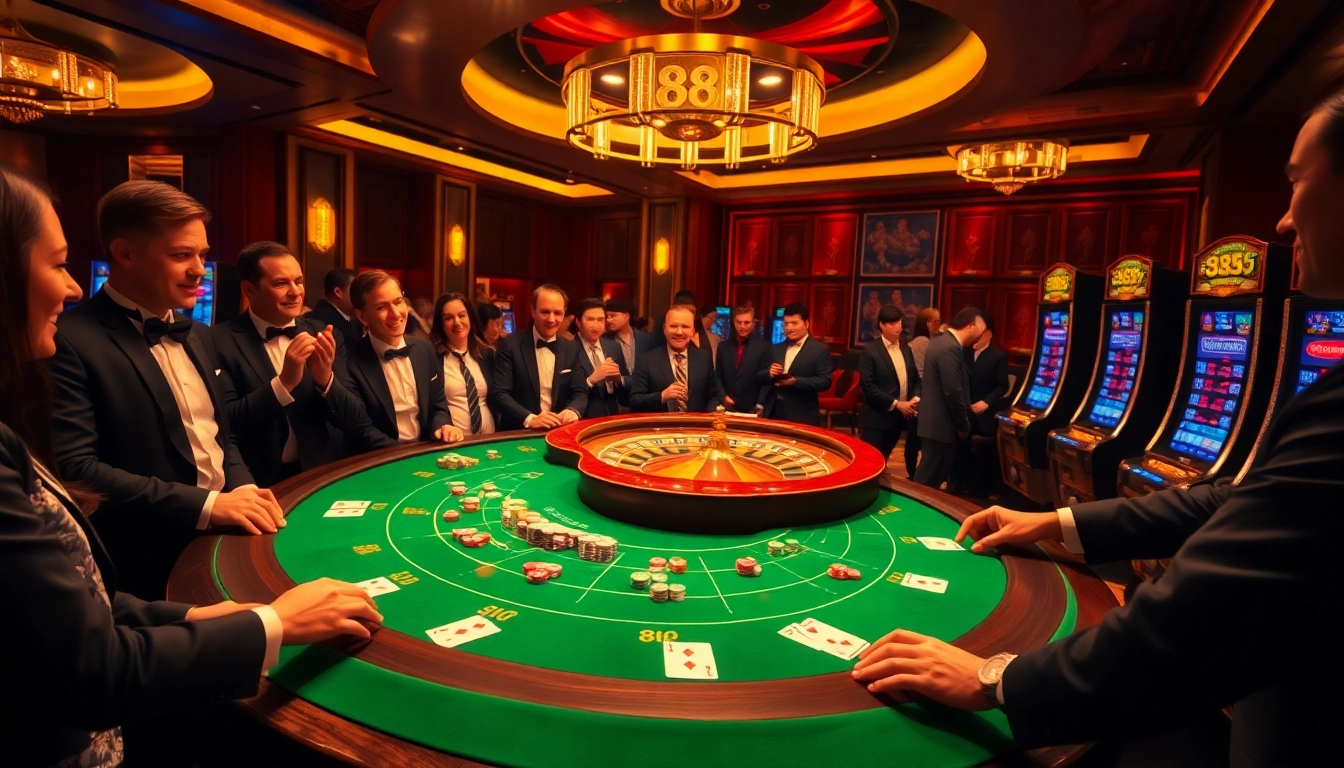 Experience the thrill of winning at 888b with vibrant casino games, blackjack tables, and roulette wheels.