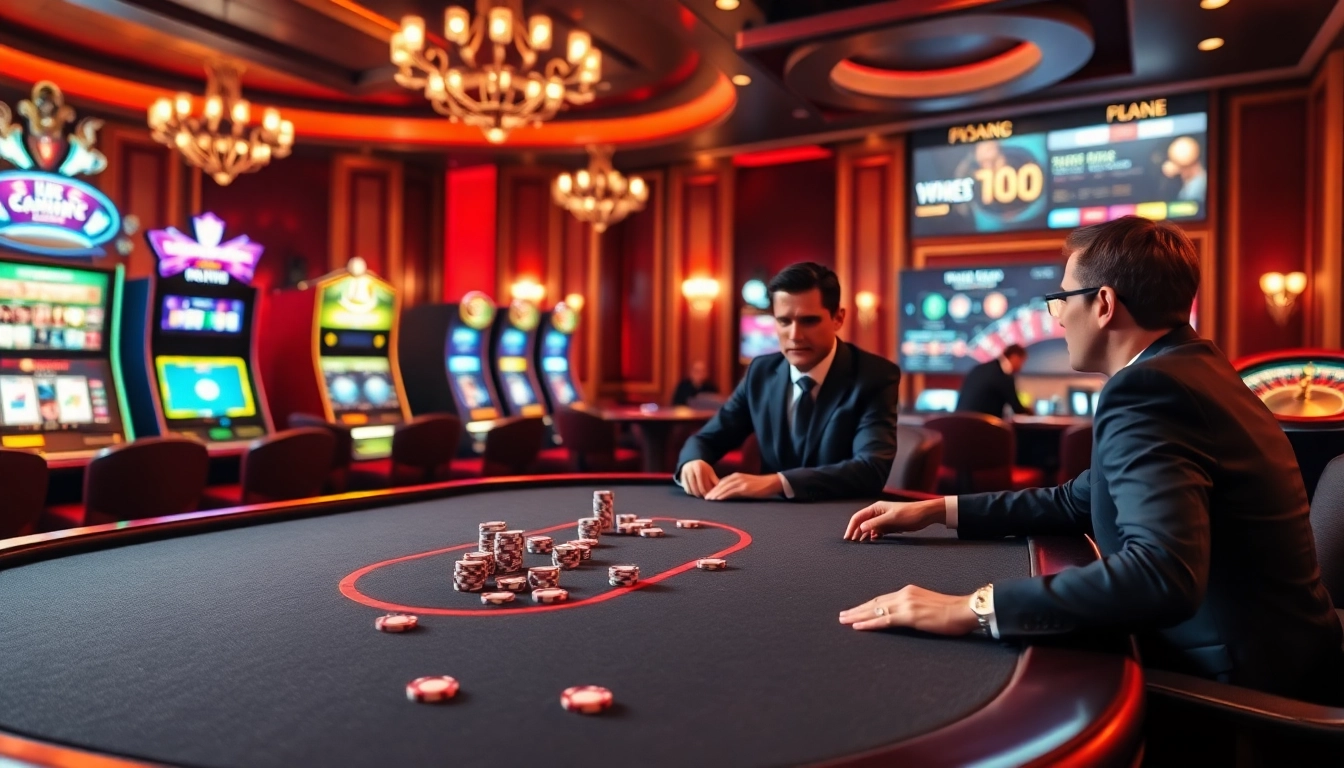 Experience the excitement of the best crypto casino with elegant poker tables, vibrant slots, and thrilling gameplay.