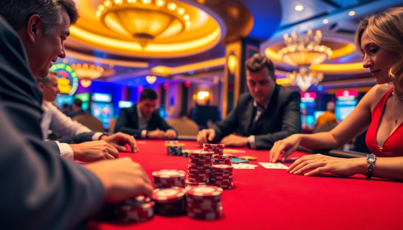 Jouer sur un casino en ligne fiable avec une ambiance chic et énergique.