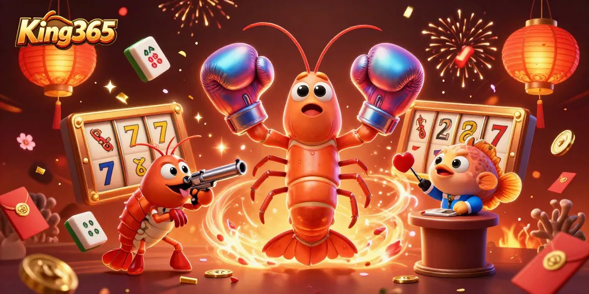 Engage with King365's vibrant gaming world featuring dynamic characters and thrilling casino elements.
