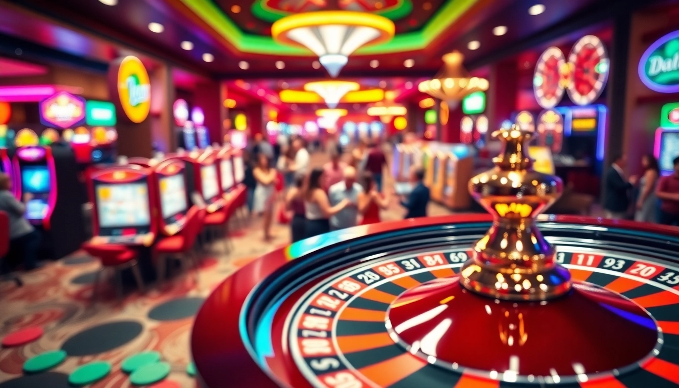 Les jeux passionnants de casino en ligne avec une roulette et des machines à sous captivantes. related image