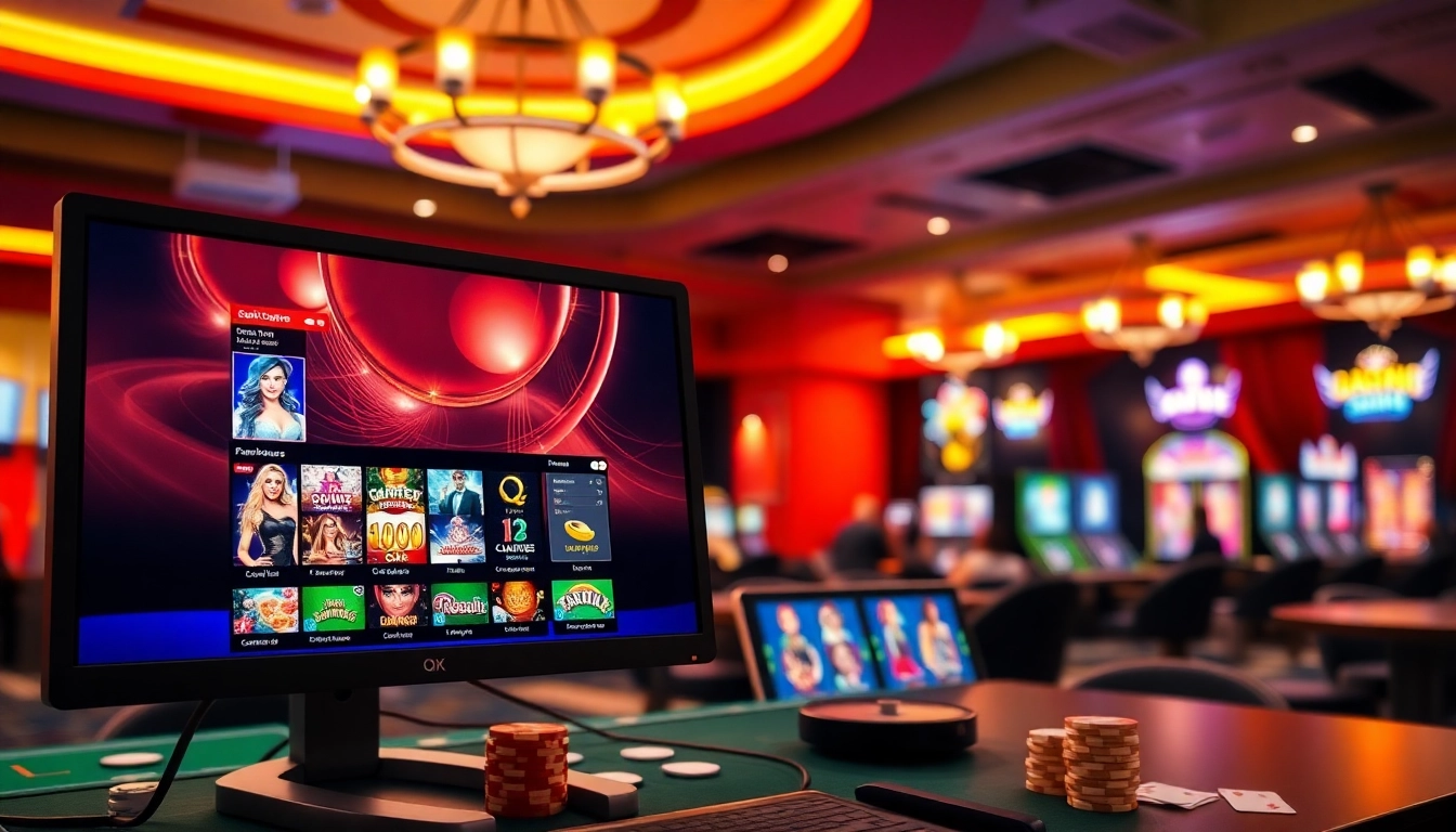 Découvrez les jeux variés du casino en ligne avec des options passionnantes et engageantes.