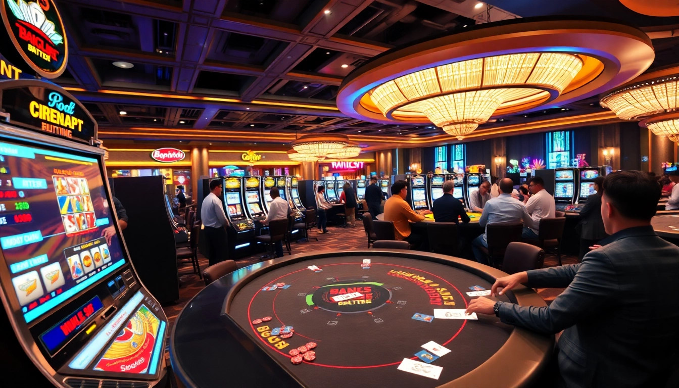 Jouer à des jeux de casino en ligne divertissants avec une ambiance électrisante. related image