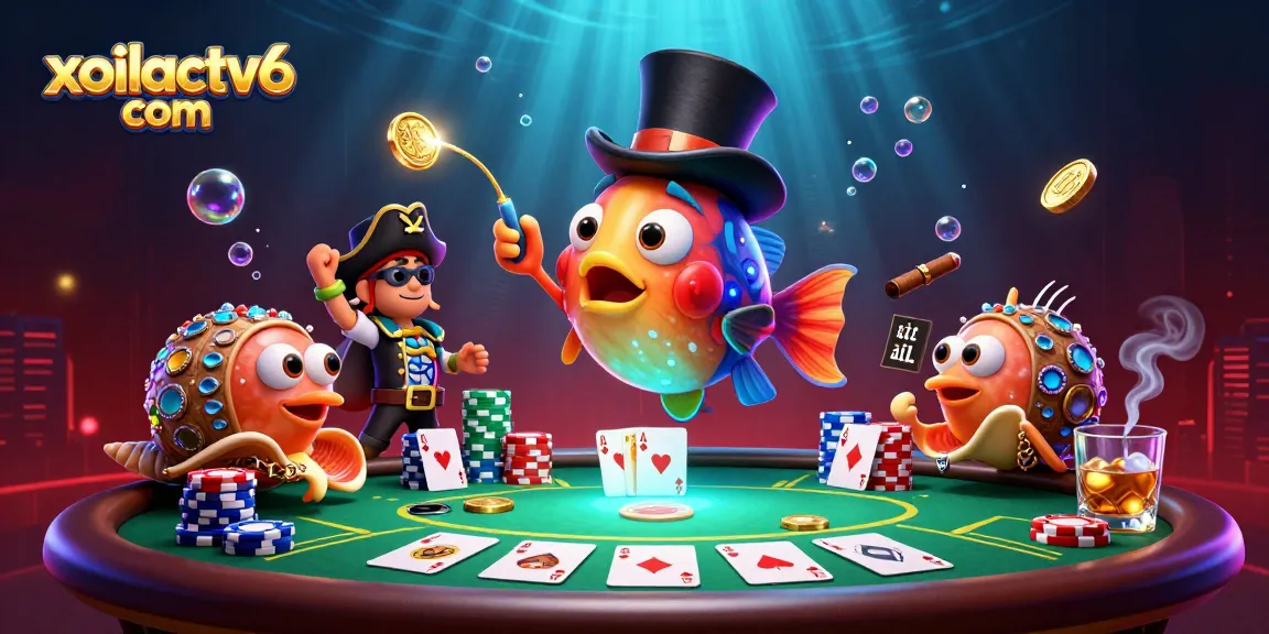 Catch exciting moments with xoilactv6 com while enjoying poker action in a vibrant sea setting.