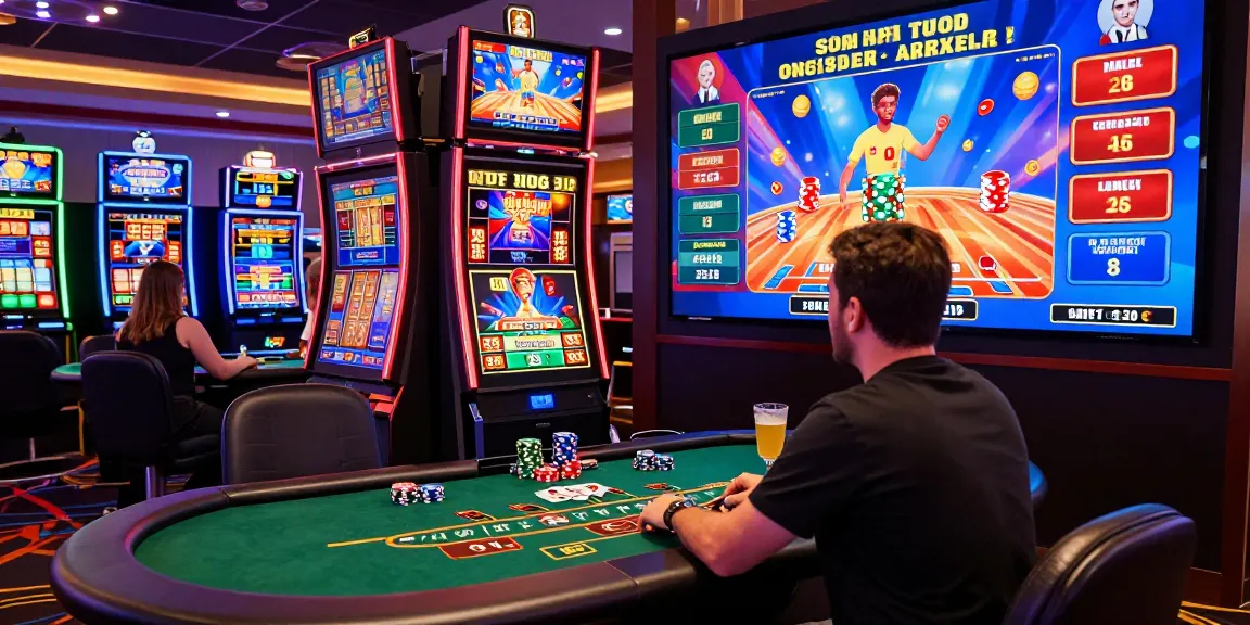 Expérience immersive de casino en ligne avec jeux captivants et joueurs engagés.