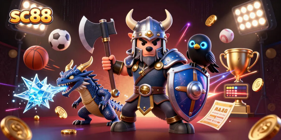 Boost your winning chances with sc88 in this thrilling 3D casino illustration.